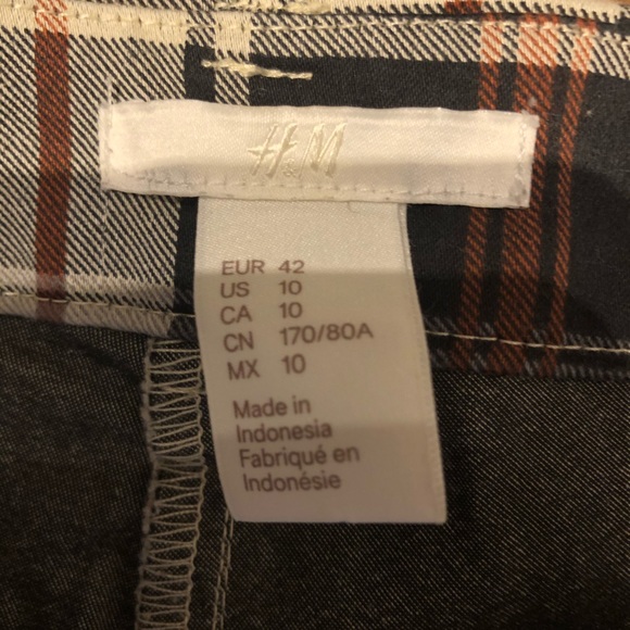 H&M Plaid Trousers - Picture 3 of 3